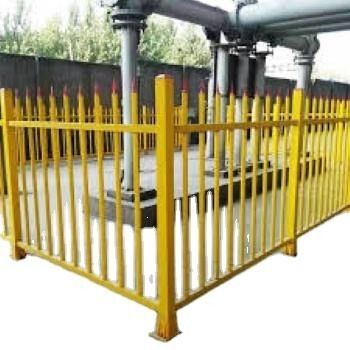 1.8m X 2.4m Metal Palisade Fencing Hot Dipped Powder Coated Steel Security