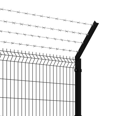 2.5m Width 3d Wire Mesh Fence Pvc Coated Hot Dipped Welded Panel