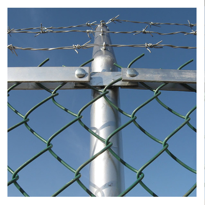 75mm Chain Link Mesh Fencing Hot Dipped Galvanized Pvc Coated