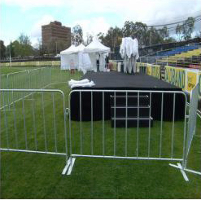 20mm O.D. Safety And Event Crowd Control Barriers Removable Fixed