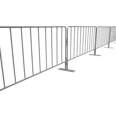 1100X2500mm Crowd Control Barriers Galvanized Steel Metal Pedestrian Barriers