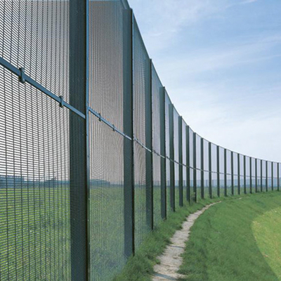 TLSW Square Post 358 Wire Mesh Fence Panel PVC Coated