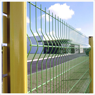 TLSW Highway 3D Wire Mesh Fence Hot Dipped Galvanized Curvy Welded Fence
