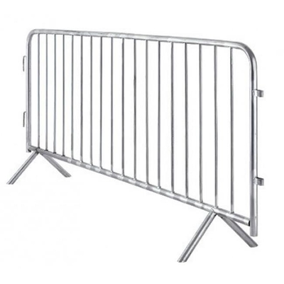 2m 2.2m 2.5m Outdoor Crowd Control Barriers Galvanized Metal Traffic Barrier