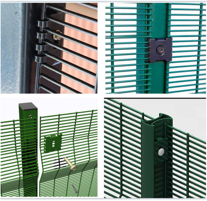 4.0mm 358 Anti Climb Security Fence Hot Dipped Galvanized